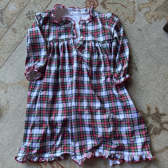 Holiday Christmas Plaid nightgown - Picture 1 of 2